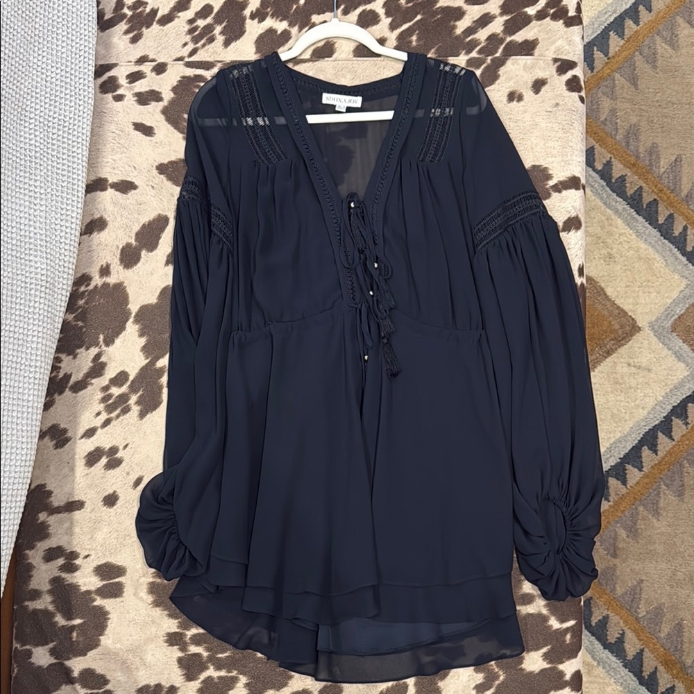 Shona Joy Navy Dress
